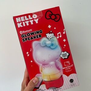 Hello Kitty Bluetooth Glowing Speaker - Red and Pink